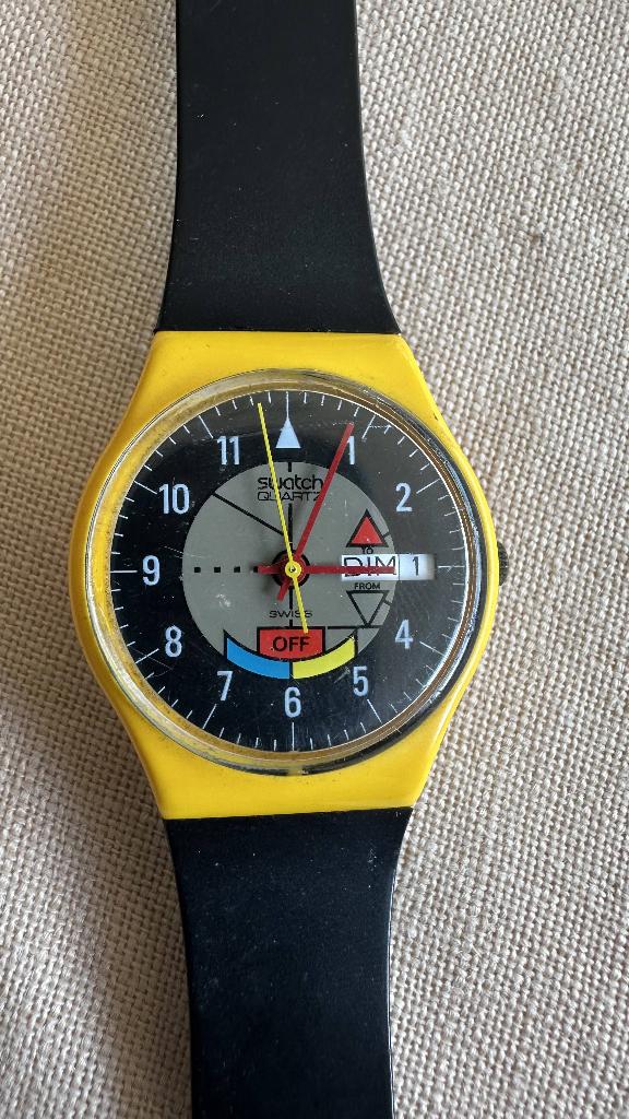 swatch ORIGINALS / Yamaha Racer, Kunststof, Gebruikt, Polshorloge, Swatch