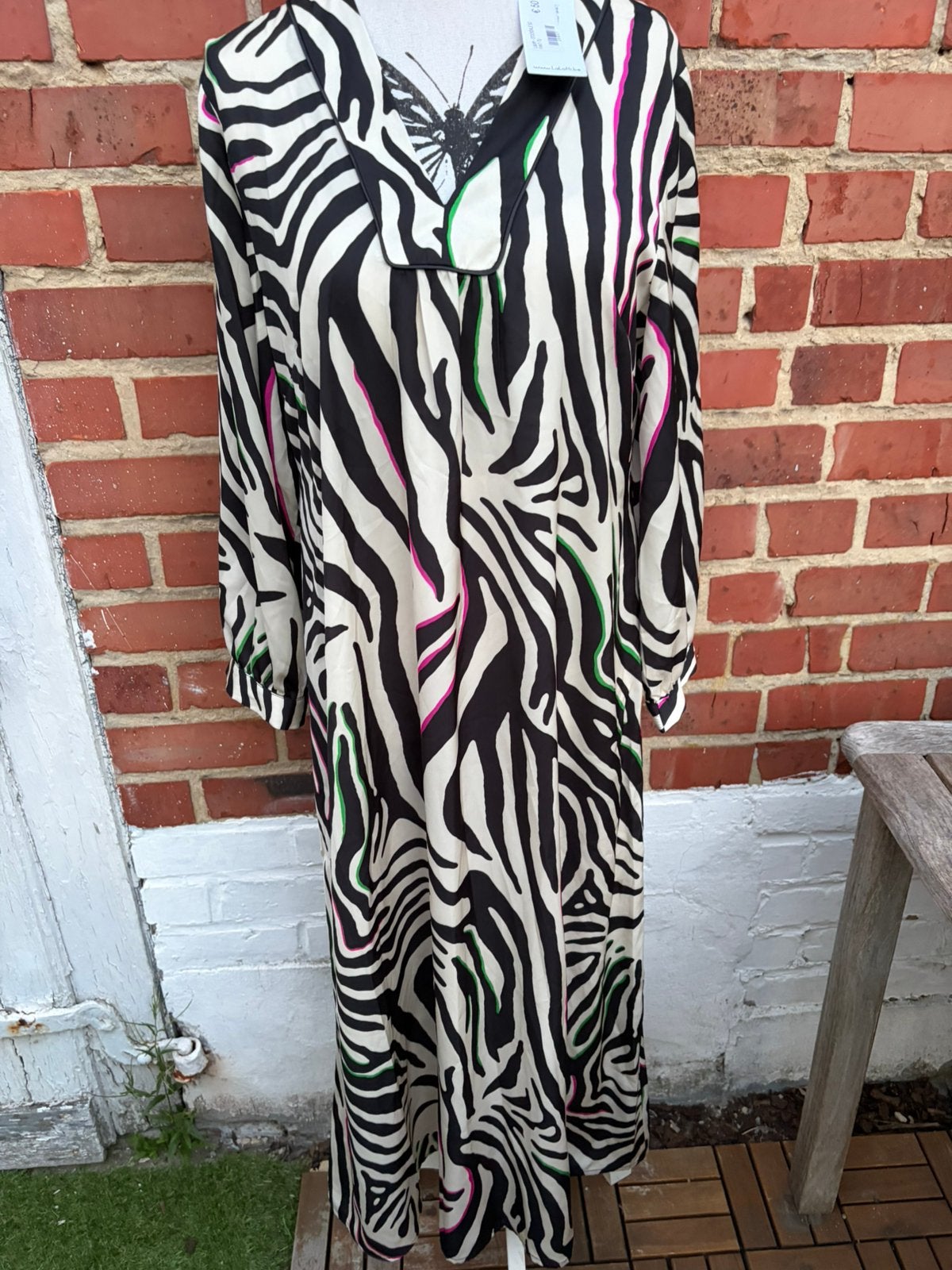 Lange jurk, lalotti, 38, nieuw, Kleding | Dames, Maat 38/40 (M), Meerkleurig, Nieuw, Ophalen of Verzenden