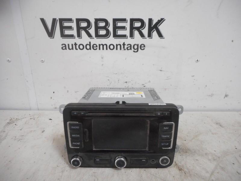BEDIENINGSPANEEL NAVIGATIE Polo V (6R) (3c0035270b), Auto-onderdelen, Dashboard en Schakelaars, Volkswagen, Gebruikt