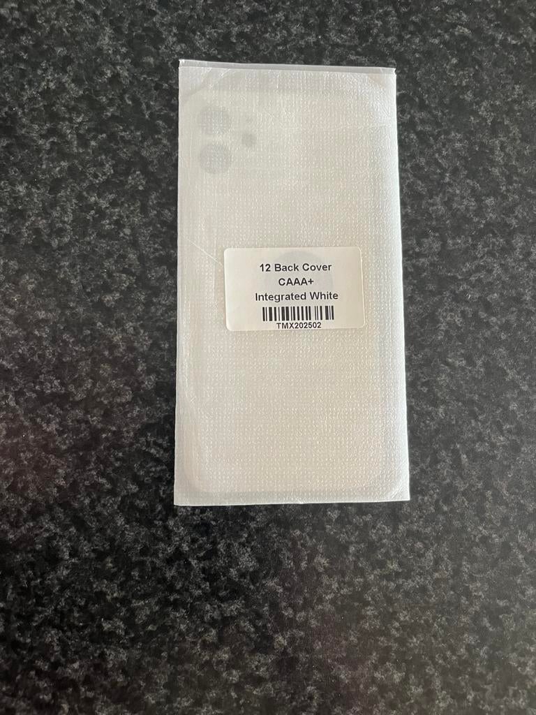Iphone 12 back cover wit, Ophalen