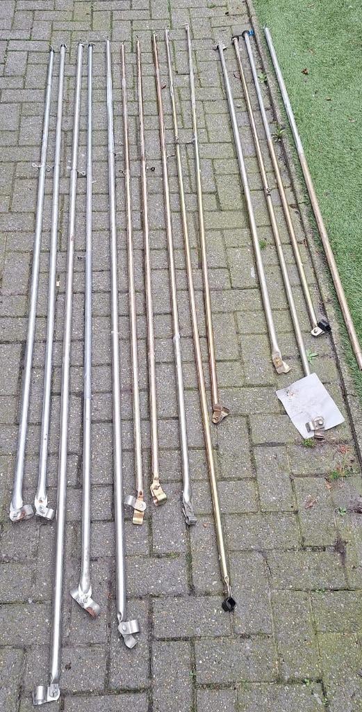 10 Dakliggers Voortent 25-28 mm - 2,5 meter - 3 meter, Enlèvement, Utilisé