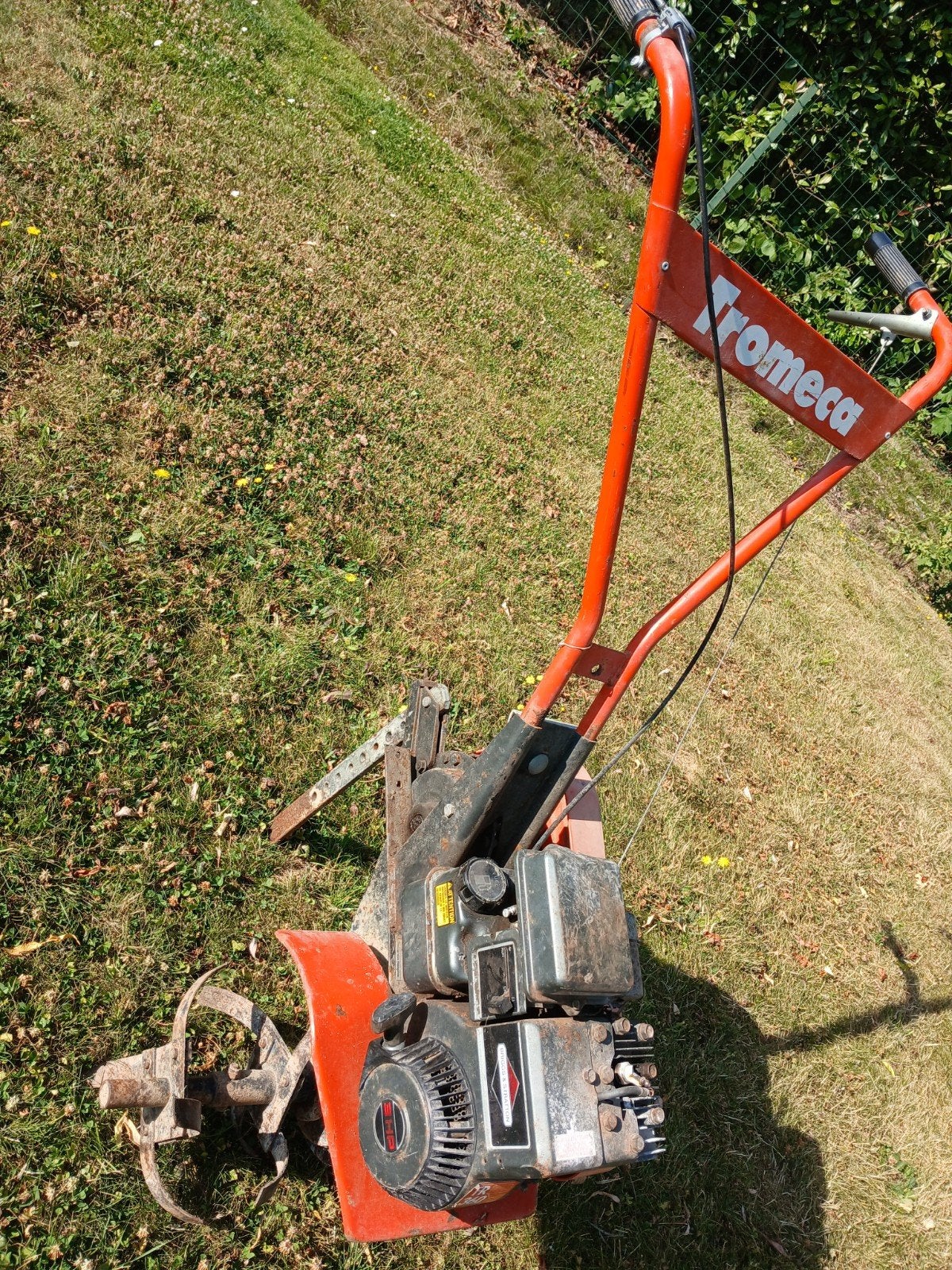 Motoculteur, Enlèvement