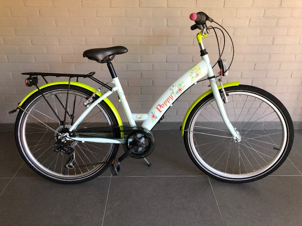 Meisjesfiets 24 inch zeer goede staat, Vélos & Vélomoteurs, Comme neuf, Enlèvement, Frein sur jante, 24 pouces