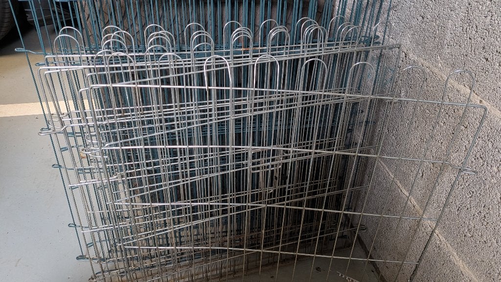 Barrière de protection extérieure pour lapin, Animaux & Accessoires, 75 à 110 cm, Enlèvement, Utilisé, Autres types