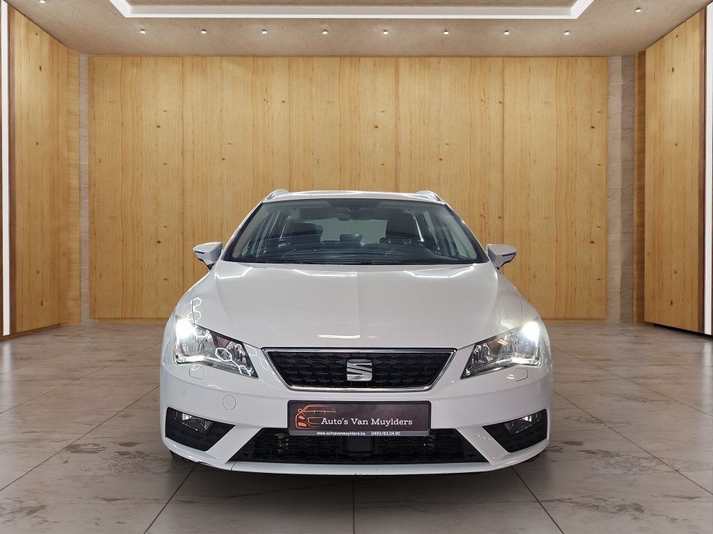 Seat Leon Station Style 1.0 TSI 115PK, Auto's, Voorwielaandrijving, Dealer onderhouden, Stof, Euro 6
