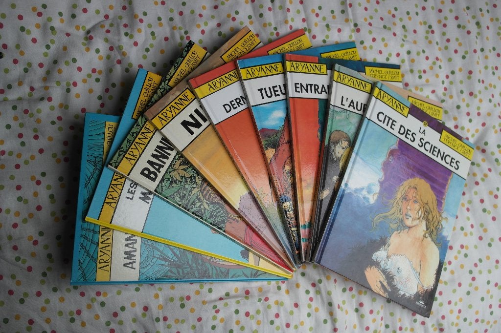 Bd ARYANNE tomes 1 à 9 (EO tbe) de GUILLOU, Boeken, Gelezen, Complete serie of reeks, Ophalen of Verzenden, GUILLOU / TERENCE/SMIT