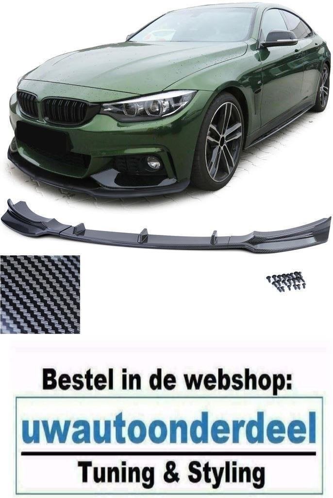 Spoiler Carbon Look Voor Bmw 4 Serie F32 F33 F36 M Pakket, Envoi