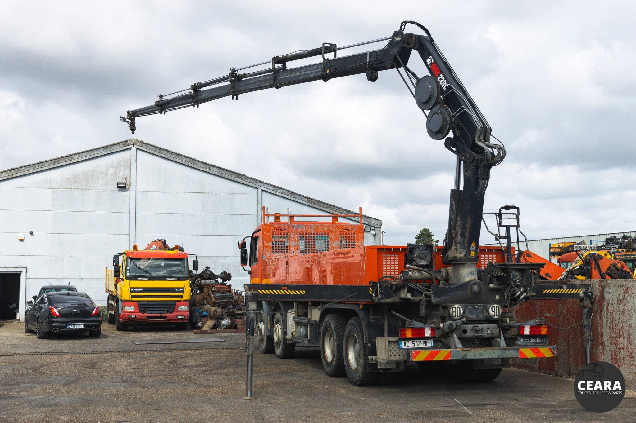Hiab 220C-5 RRC WORKING 6 FUNCTIONS OLSBERG, Articles professionnels