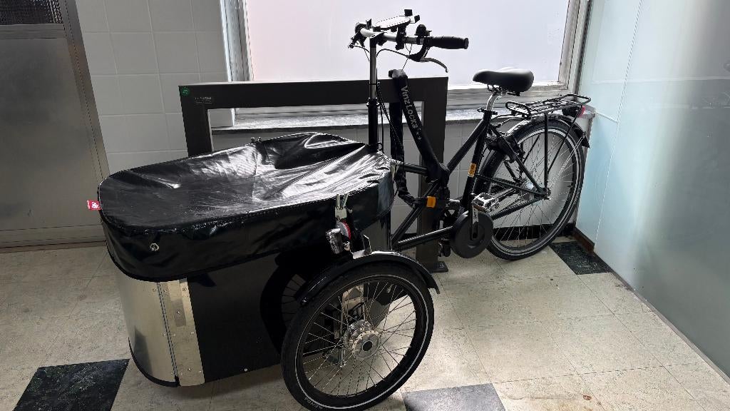 Nihola Dog Elektrisch Bakfiets, Fietsen en Brommers, Ophalen, Zo goed als nieuw, Overige merken, Elektrisch