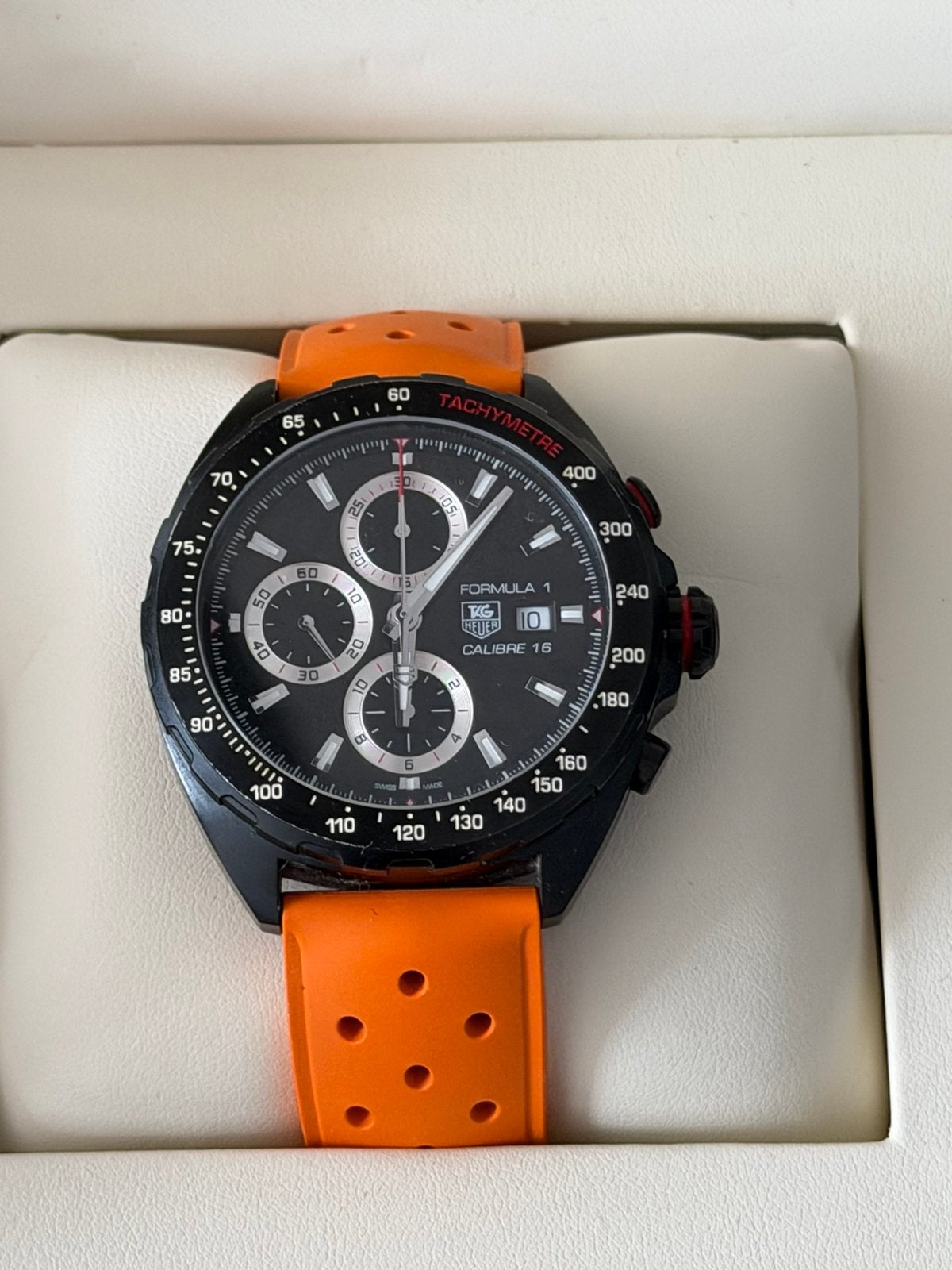 Tag Heuer Formula 1 Automatique Calibre 16, Handtassen en Accessoires, Ophalen, Zo goed als nieuw, TAG Heuer