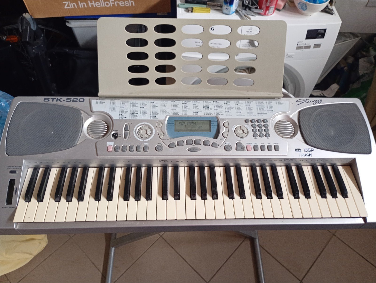 clavier Stagg STK-520 en bon état, Musique & Instruments, Enlèvement