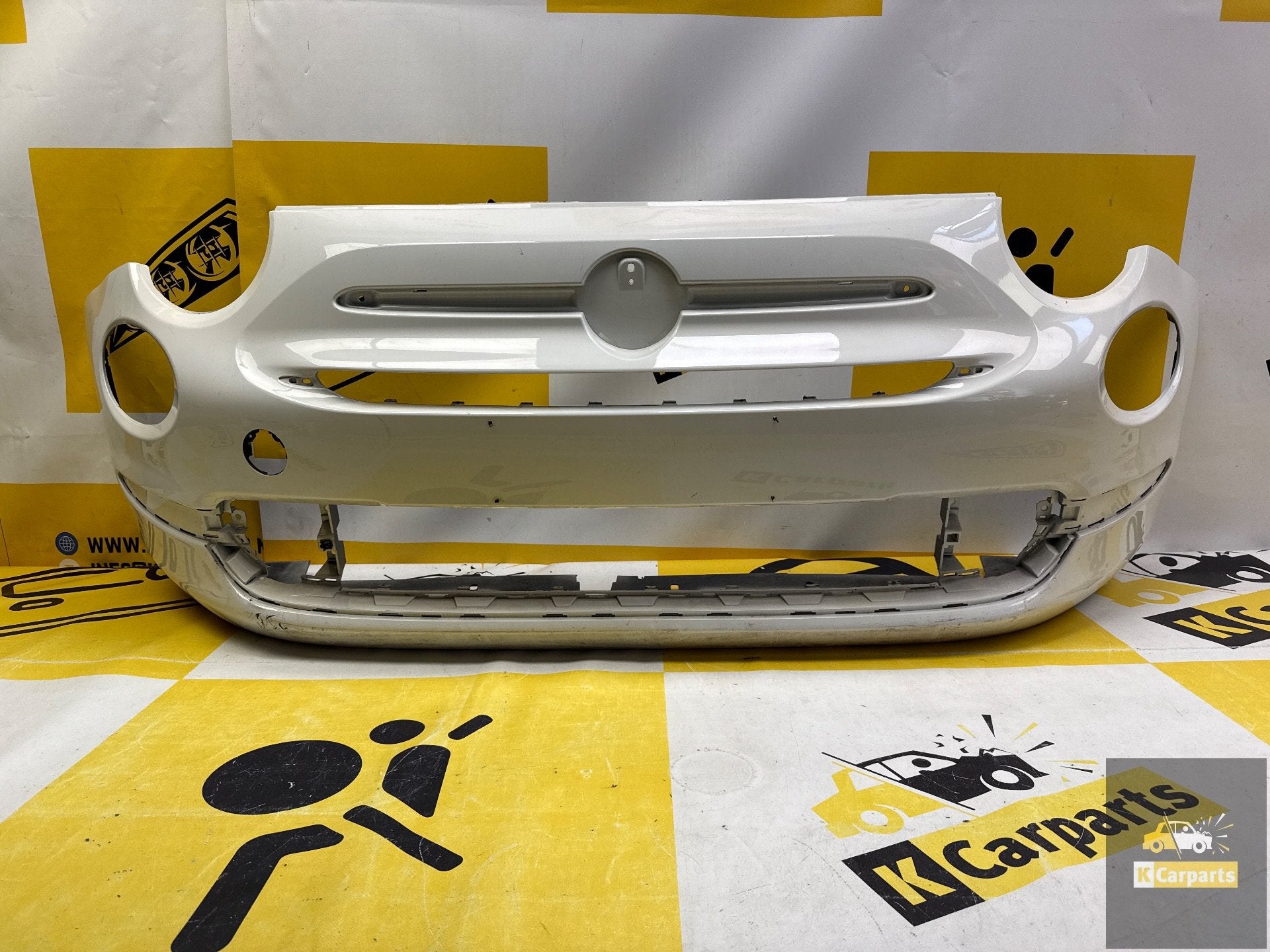 Voorbumper Fiat 500 ORIGINEEL Bumper 735426888, Gebruikt, Voor, Stellantis Europe S.p.A., Info@stellantis.com