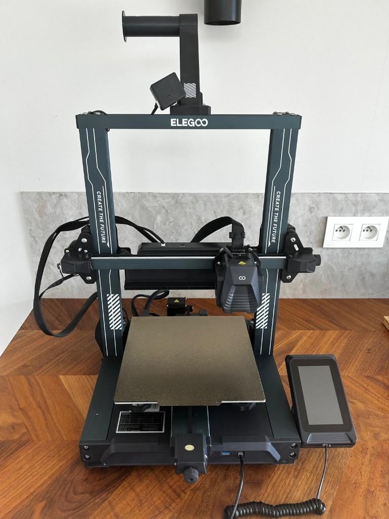 elegoo 3d printer, Computers en Software, 3D Printers, Ophalen, Elegoo, Zo goed als nieuw, Filament