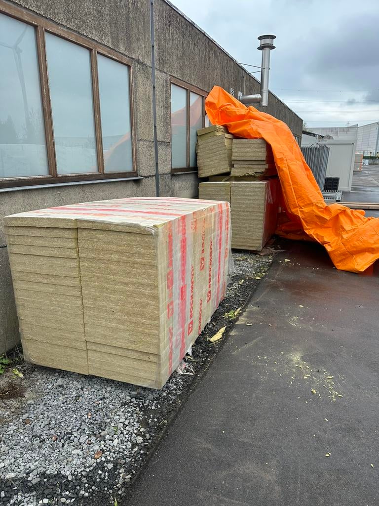 ROCKWOOL Caprox platdak-isolatie, toraal 103m2 € 8,00 €, Doe-het-zelf en Bouw, Ophalen of Verzenden, Nieuw