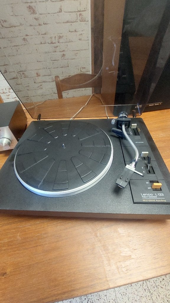 PLATINE + AMPLI LENCO vintage, TV, Hi-fi & Vidéo, Tourne-disques, Utilisé, Tourne-disque, Autres marques, Enlèvement