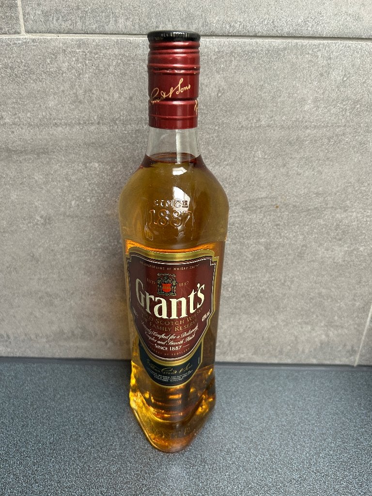 La bouteille de whisky de Grant, Collections, Enlèvement ou Envoi, Neuf, Pleine