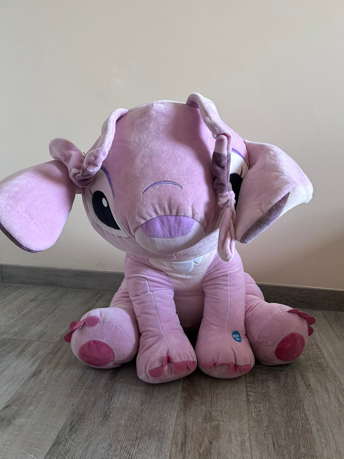 Grote knuffel Angel van Lilo & Stitch, Kinderen en Baby's, Disney, Overige typen, Zo goed als nieuw, Middelgroot (20 tot 80 cm)