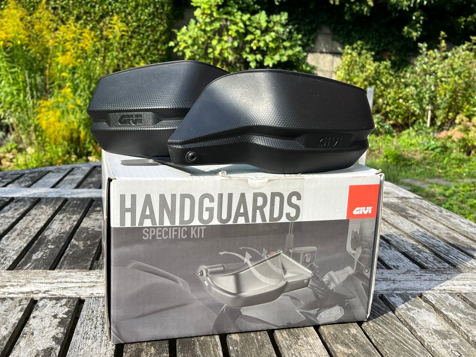 Givi handbeschermers voor BMW of Kawasaki, Motoren, Ophalen of Verzenden, Gebruikt
