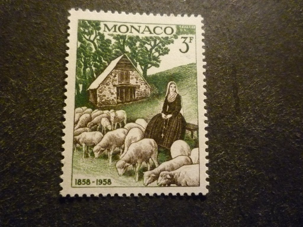 Monaco 1958 Mi 592(o) Gestempeld/Oblitéré, Envoi, Monaco, Affranchi