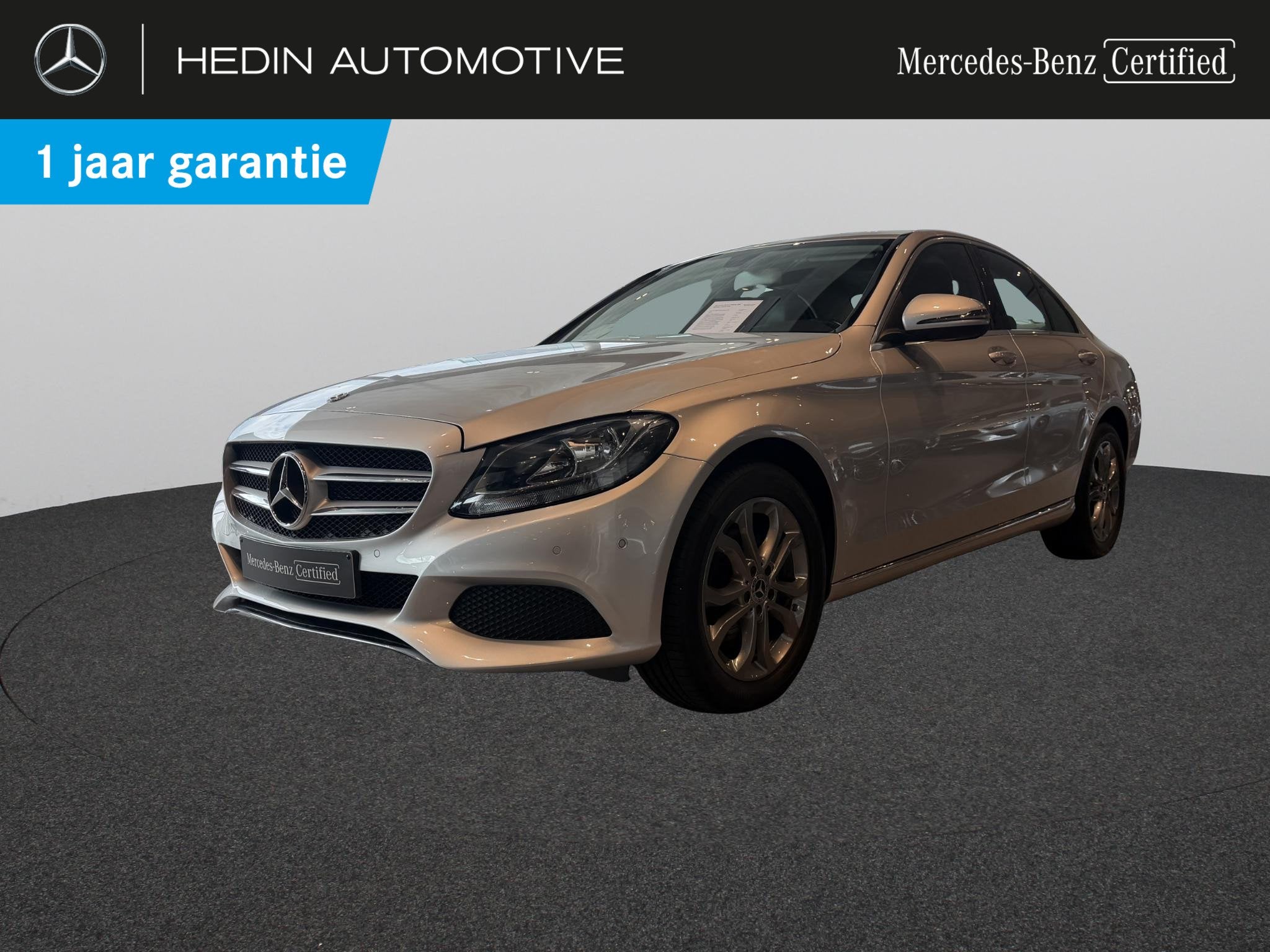 Mercedes-Benz C-Klasse 180 Berline Luxury Line | Verwarmde Z, Autos, Argent ou Gris, Achat, 1800 kg, 4 portes