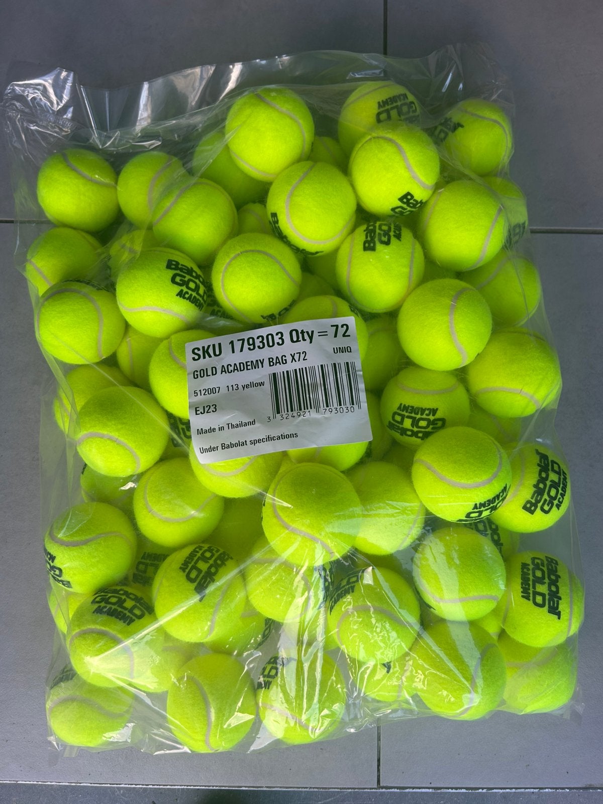 Nieuw in verpakking Babolat Tennisballen, Ophalen, Zo goed als nieuw, Babolat
