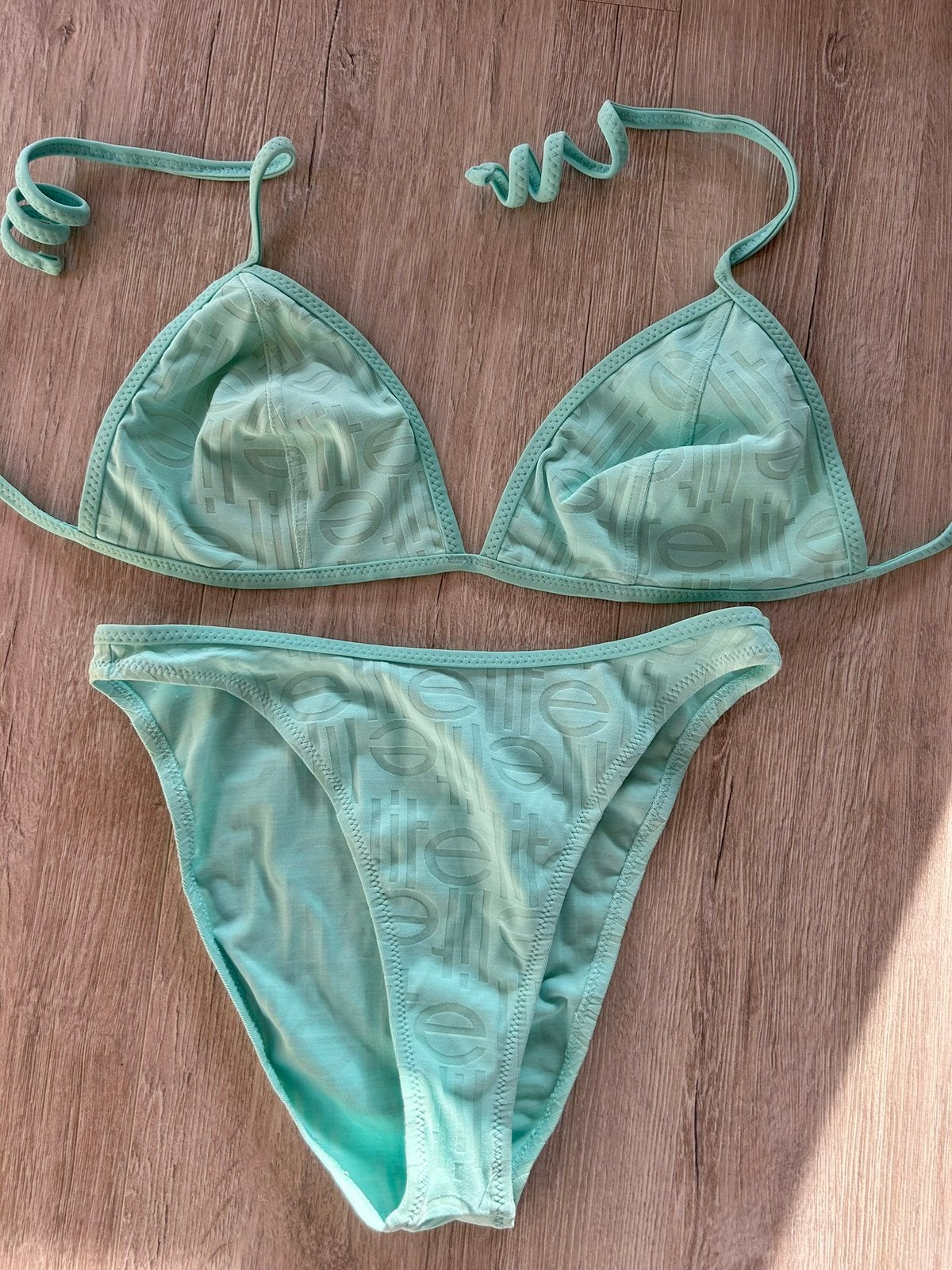 Leuke bikini Elite M kleur aqua, Ophalen of Verzenden, Zo goed als nieuw, Bikini