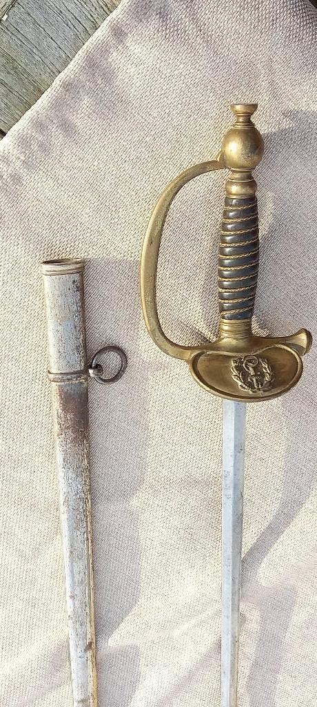 Sabre français modèle 1887 médecin, Collections, Enlèvement ou Envoi, Armée de terre
