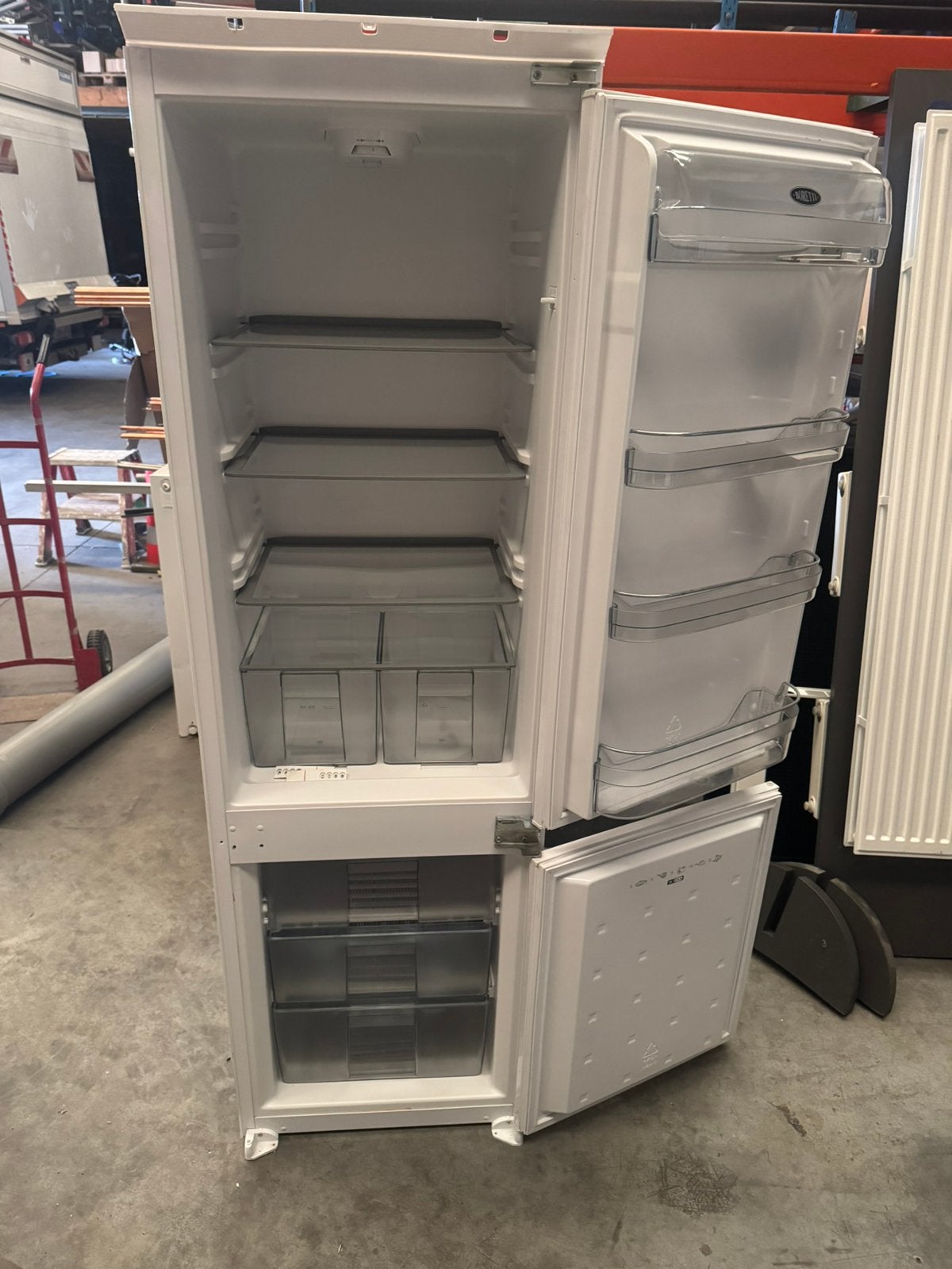 Koel en vriescombinatie boretti, Elektronische apparatuur, Koelkasten en IJskasten, Ophalen, Zo goed als nieuw