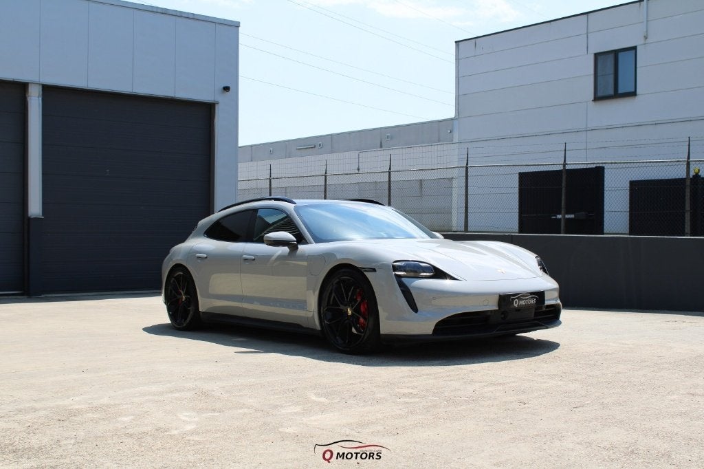 Porsche Taycan Sport Turismo 4S/LED/ACC/KEY/PANO/CARPLAY/BTW, Autos, Porsche, Cuir, Argent ou Gris, Achat, Entreprise