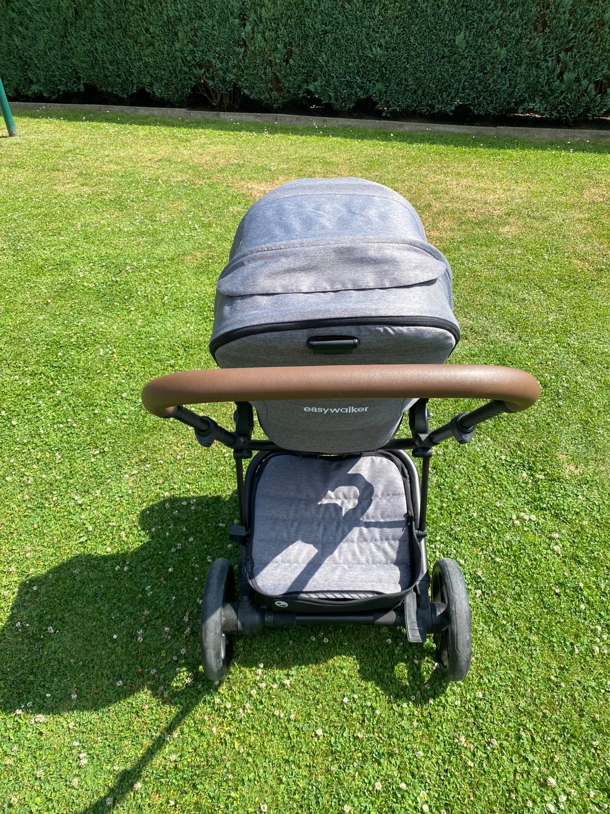 EasyWalker Poussette 2 en 1 Harvey³ Premium Diamond Grey, Kinderen en Baby's, Kinderwagens en Combinaties, Gebruikt, Verstelbare duwstang