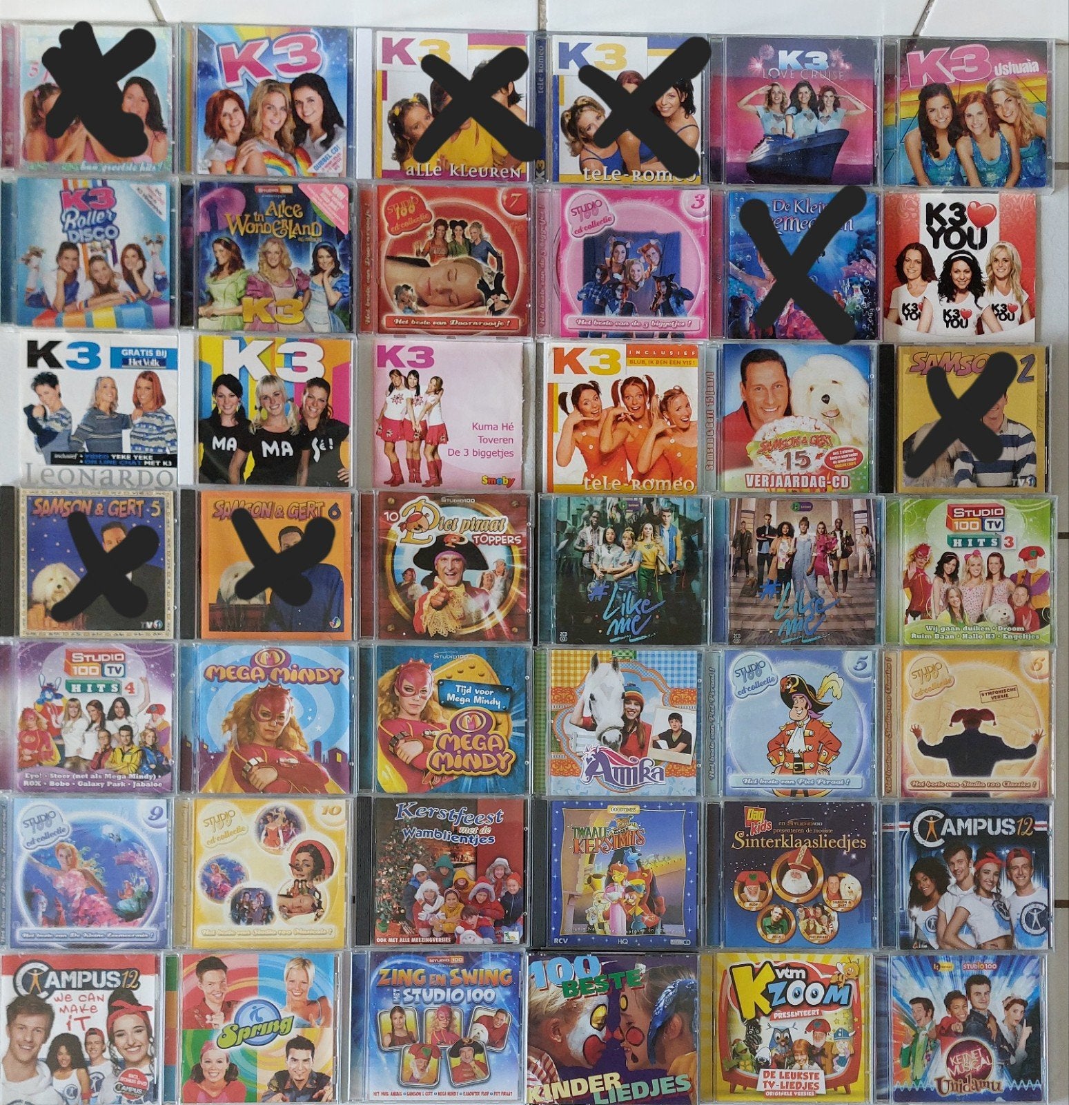 Cd's Studio100 Samson en Gert Mega Mindy Like Me

Cd's K3
--, Cd's en Dvd's, Ophalen of Verzenden