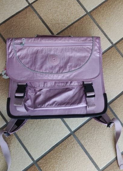 Schoolboekentas Kipling roze last minute, Ophalen of Verzenden, Gebruikt, Roze, Aktetas of Boekentas