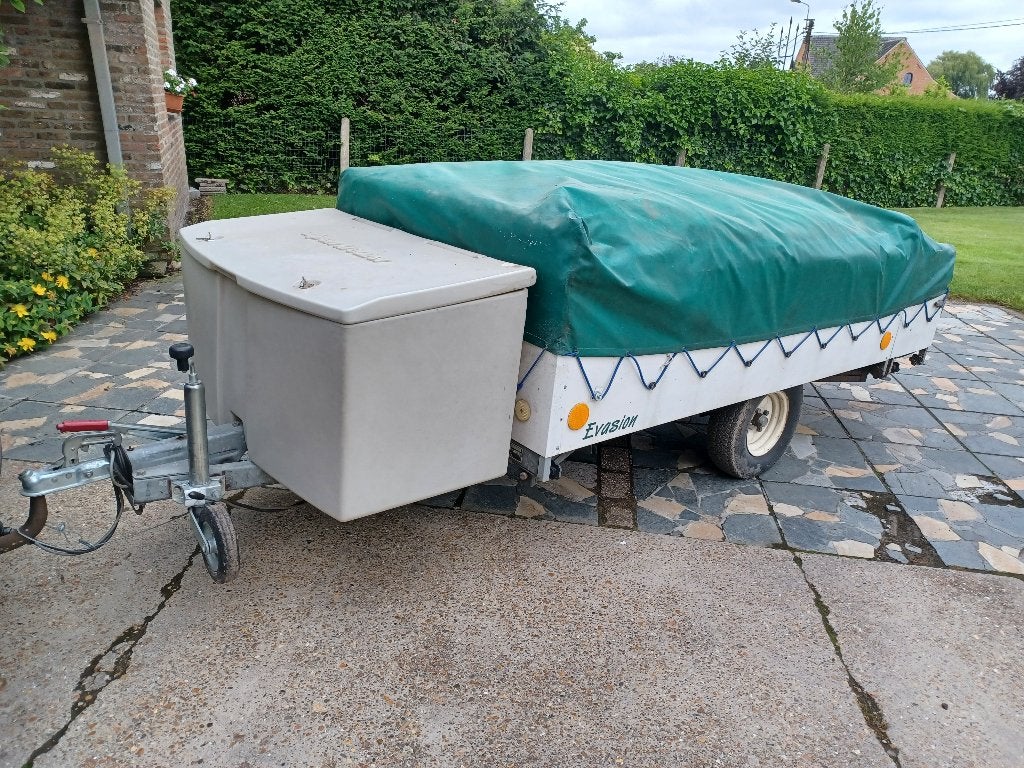 Vouwwagen Cabanon evasion, Caravans en Kamperen, Ophalen, Groen, Tot en met 4, Cabanon