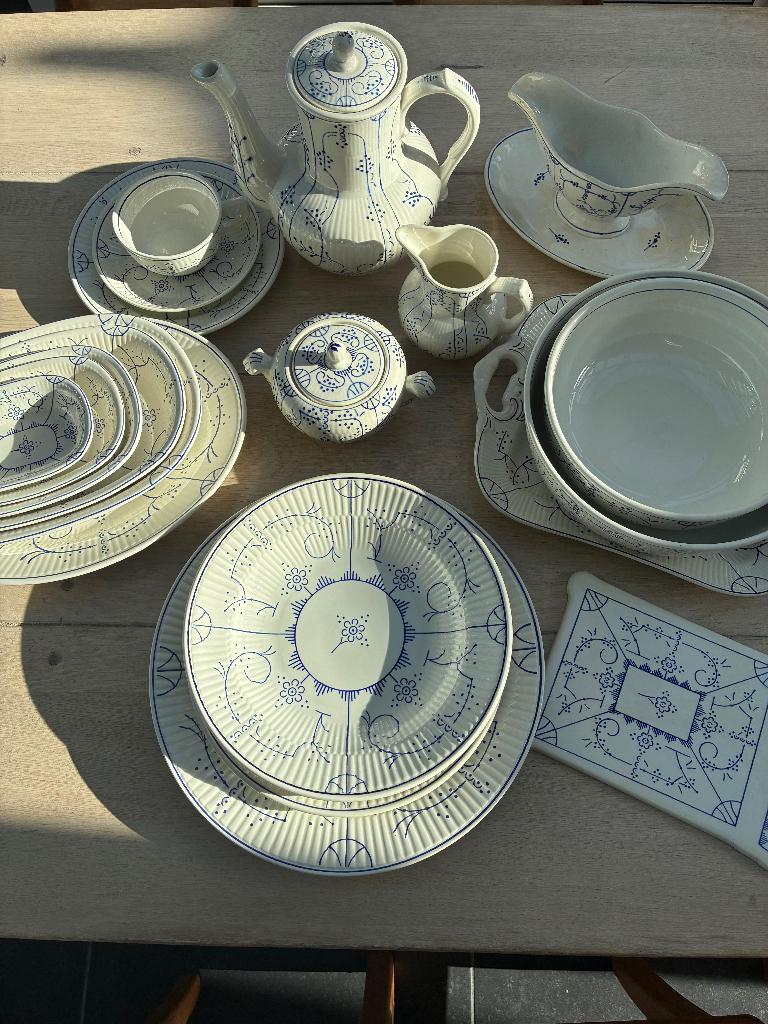 Service BOCH Copenhague, Ophalen, Zo goed als nieuw, Porselein, Compleet servies