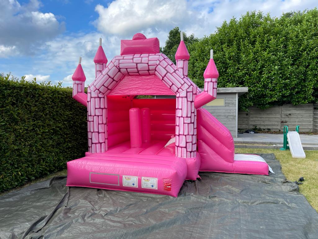 Springkasteel te koop, Ophalen of Verzenden, Zo goed als nieuw