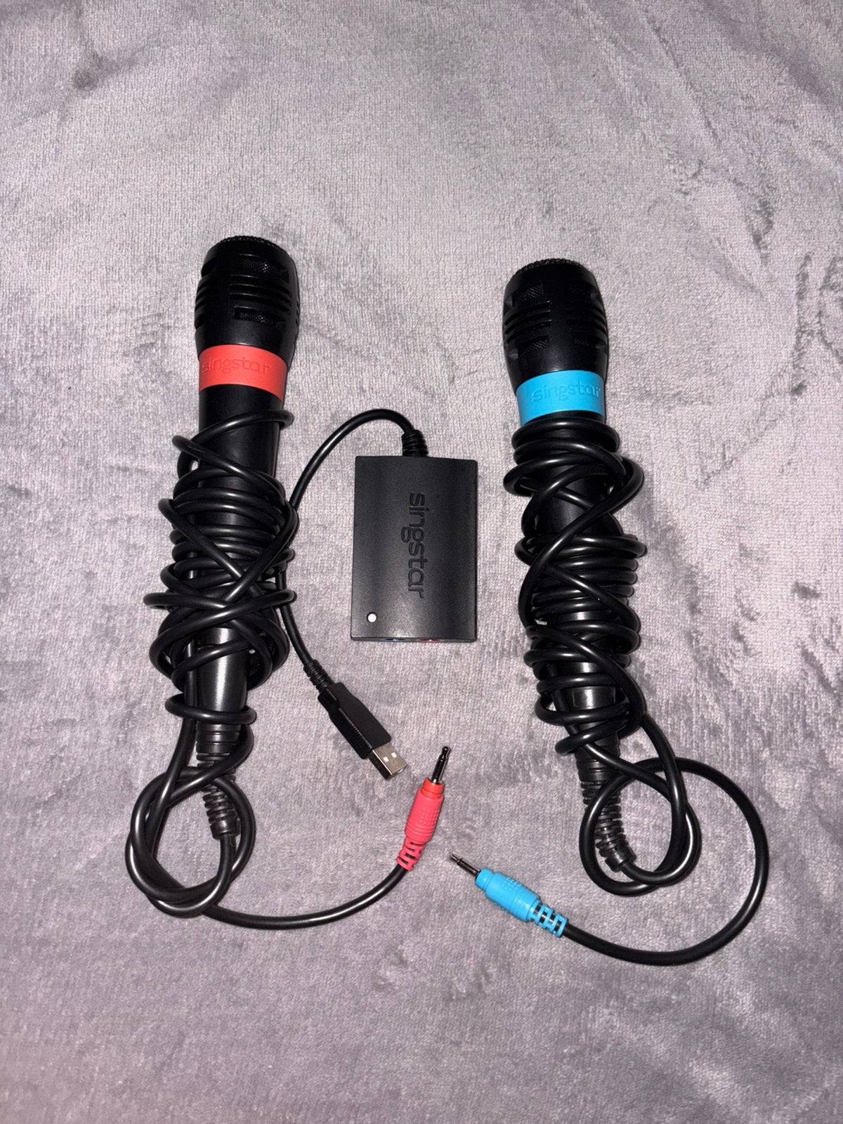Originele SingStar Microfoons PS2/PS3 – Perfect Werkend, Ophalen, Zo goed als nieuw