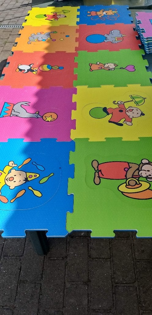 bumba speelpuzzels, speeltapijt, Ophalen, Gebruikt