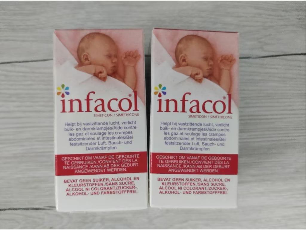 Infacol contre les crampes infantiles (NOUVEAU !), Enlèvement, Neuf