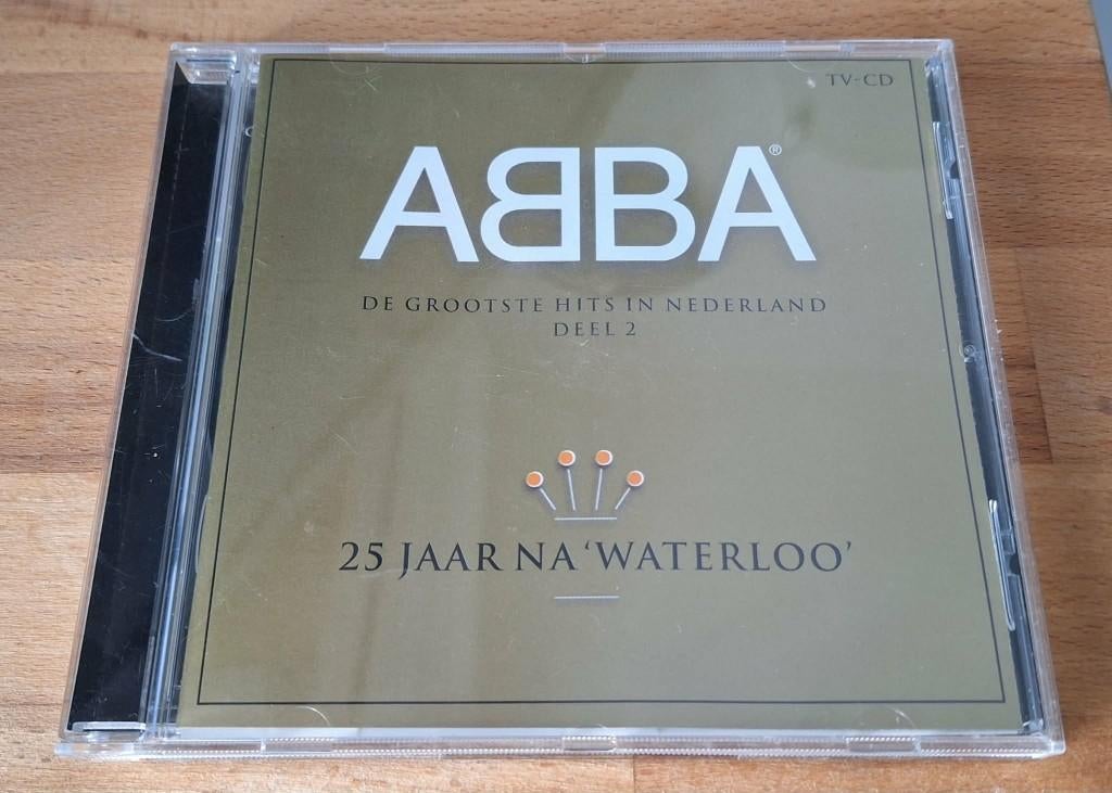 Te koop de originele CD 25 Jaar Na Waterloo Deel 2 van Abba., Enlèvement ou Envoi, Pop, Comme neuf, Comprend un livret