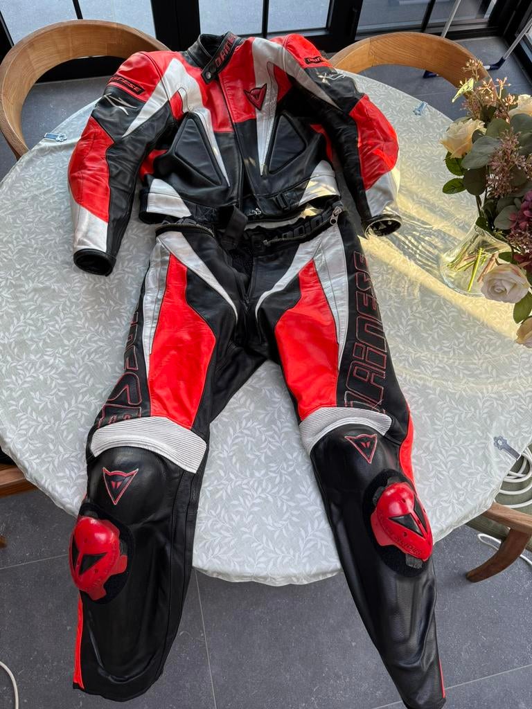 DAINESE 2-delig motorpak (maat 52), Enlèvement, Seconde main, Hommes, Combinaison
