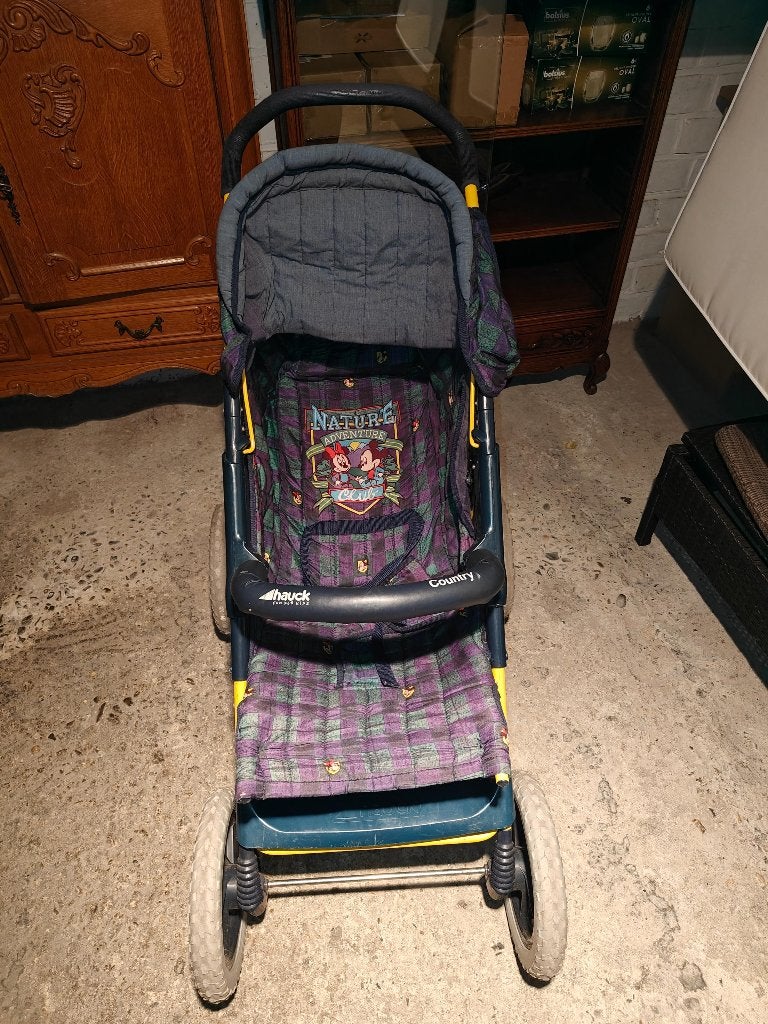 Kinderwagen/Strandbuggy - Hauck Country (Mickey & Minnie), Kinderen en Baby's, Kinderwagens en Combinaties, Ophalen, Gebruikt