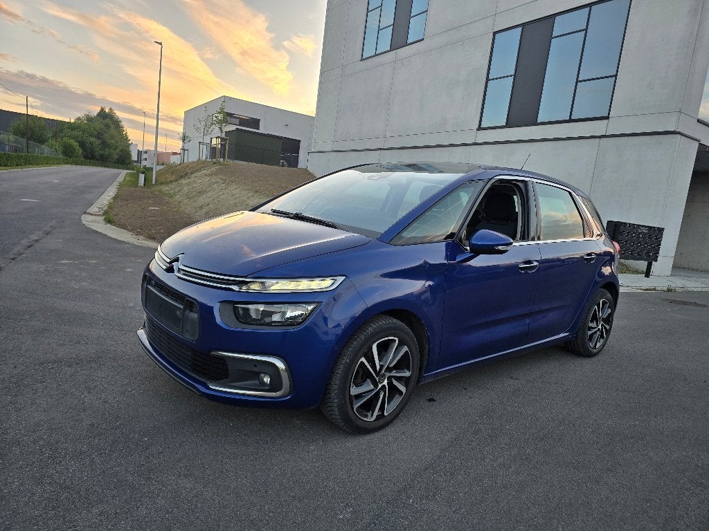 Citroen C4 Picasso AUTOMAAT 1.2i - 87 000 km - 02/2017, Auto's, Citroën, 4 deurs, Euro 6, 1199 cc, Blauw