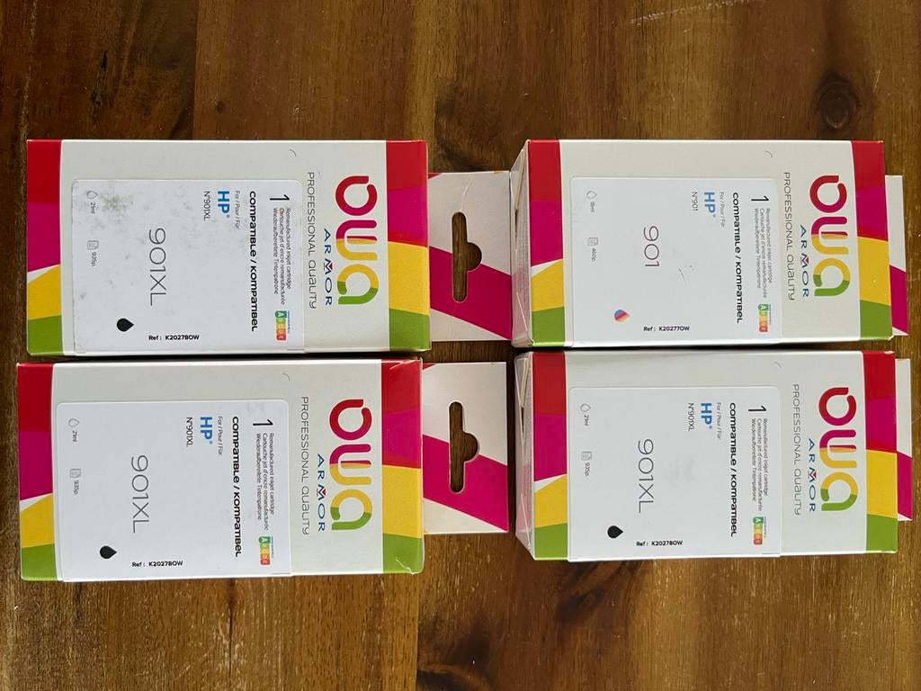 Inktpatronen compatibel voor HP 901 - nieuw, Ophalen, Nieuw
