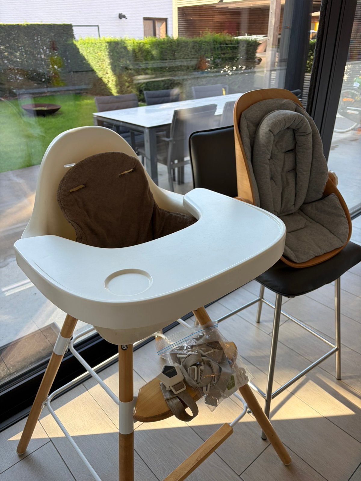 Childwood kinderstoel complete versie, Enfants & Bébés, Enlèvement, Utilisé, Chaise évolutive, Coulissant
