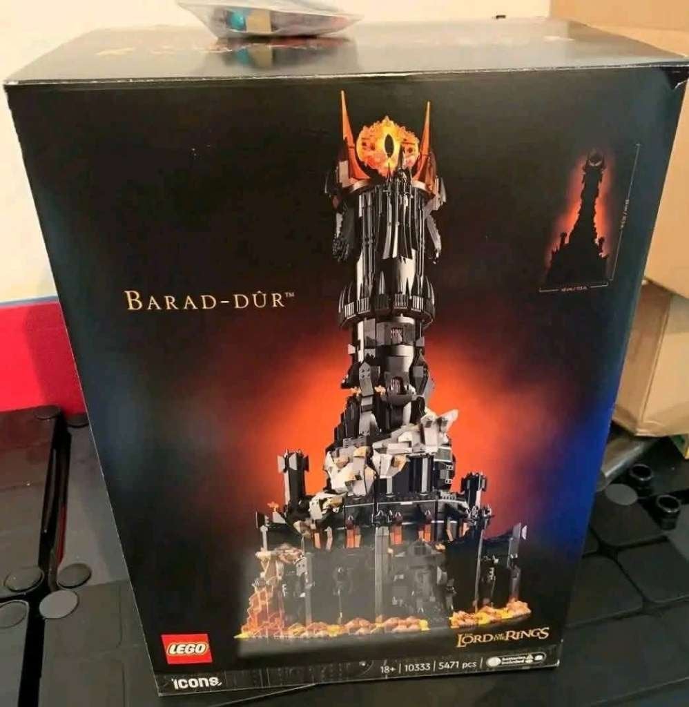 LEGO Icons 10333 Le Seigneur des Anneaux : Barad-dûr, Neuf, Enlèvement ou Envoi, Lego, Ensemble complet
