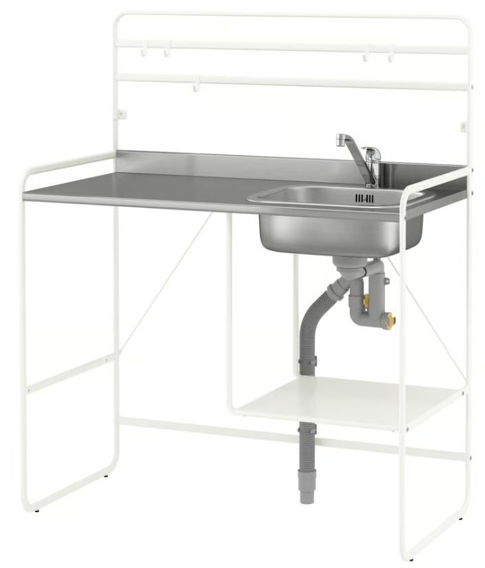 Kitchenette / wastafel IKEA, 100 à 150 cm, Enlèvement, Utilisé, 100 à 150 cm