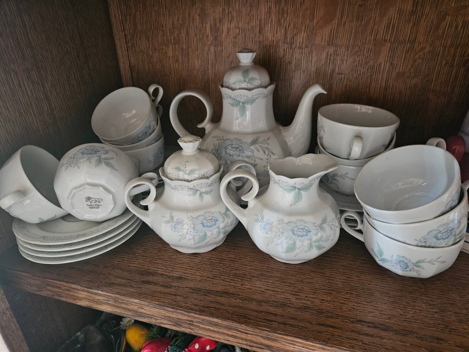 Magnifique service à thé en porcelaine espagnole en excellen, Enlèvement
