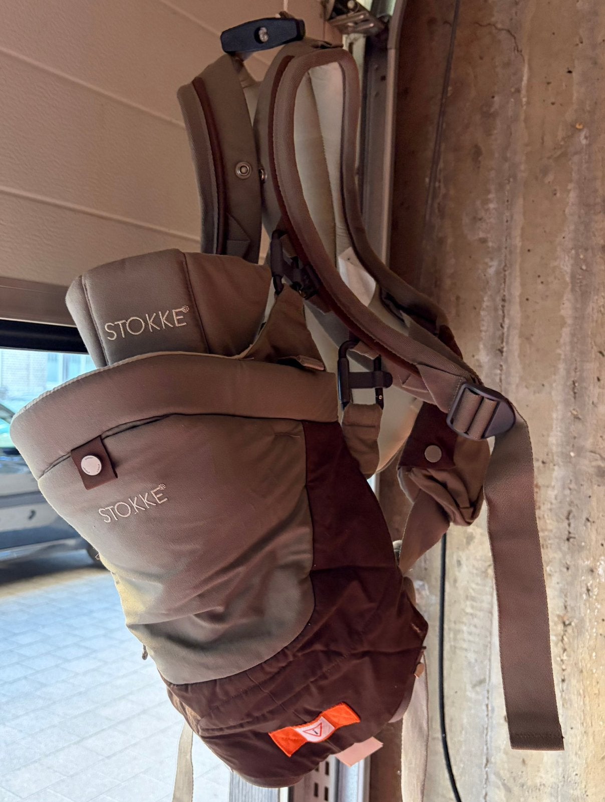 Stokke MyCarrier draagzak - zeer goede staat, Kinderen en Baby's, Ophalen of Verzenden, Zo goed als nieuw, Rug, Draagzak
