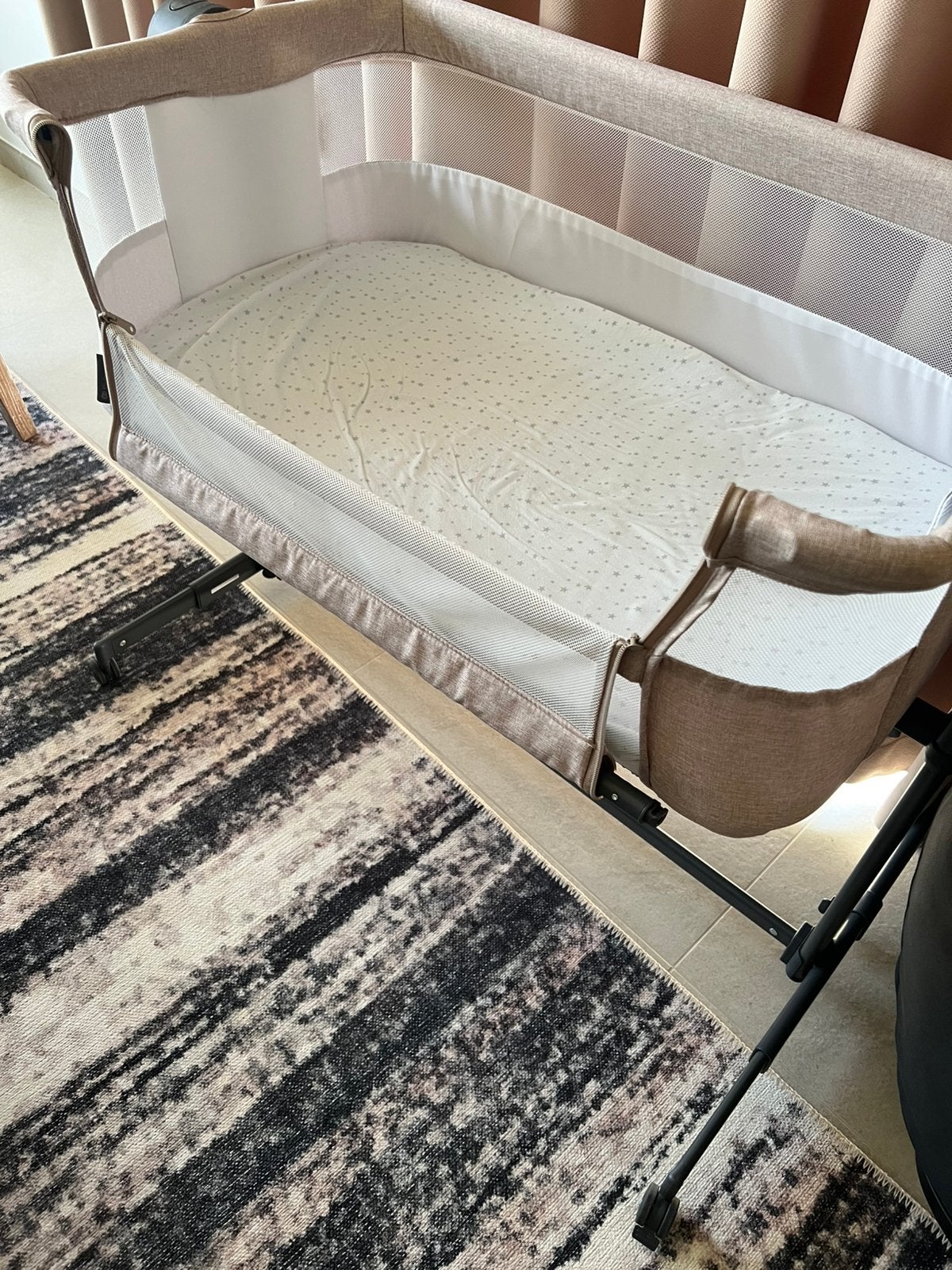 Kinderkraft co sleeper, Kinderen en Baby's, Kinderkamer | Bedden, Ophalen, Gebruikt, 70 tot 85 cm, Minder dan 140 cm