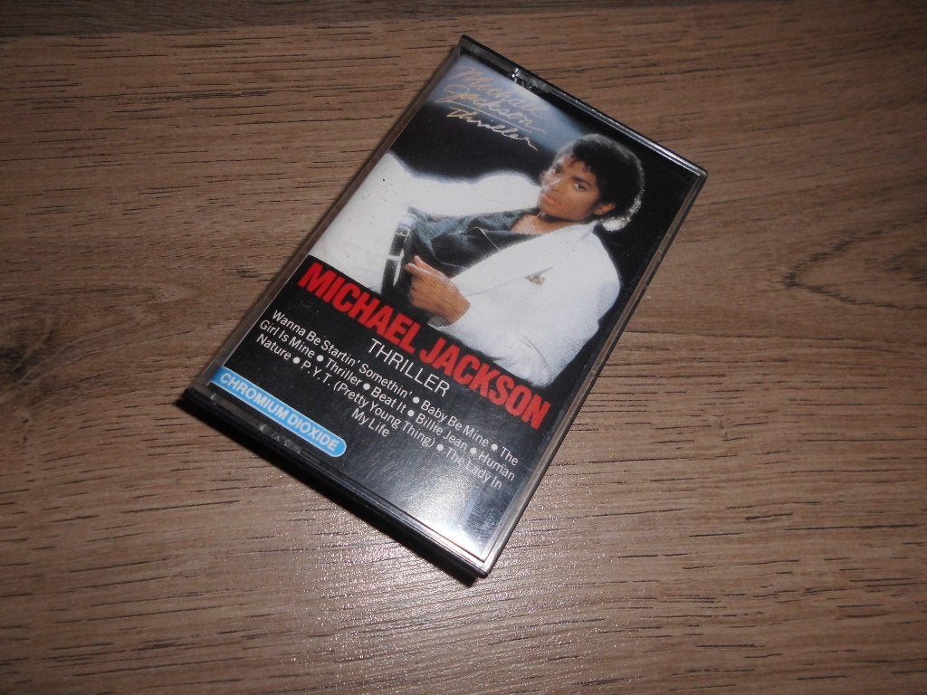 K7 „Thriller” Michael Jackson geluidsband uit 1982, Ophalen of Verzenden